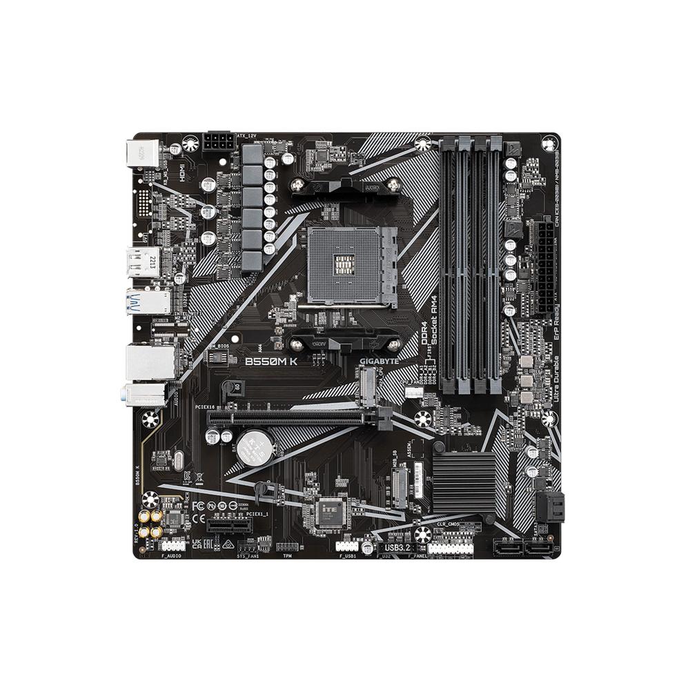 Tarjeta Madre Gigabyte Micro Atx B550m K rev. 1.0 S-am4 Amd