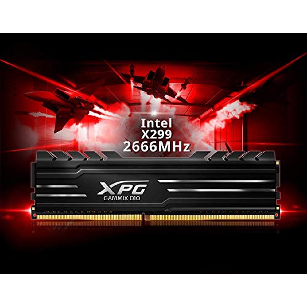 Memoria Ram Xpg Gammix D10 Ddr4 3200MHz 16gb Non-ECC Cl16