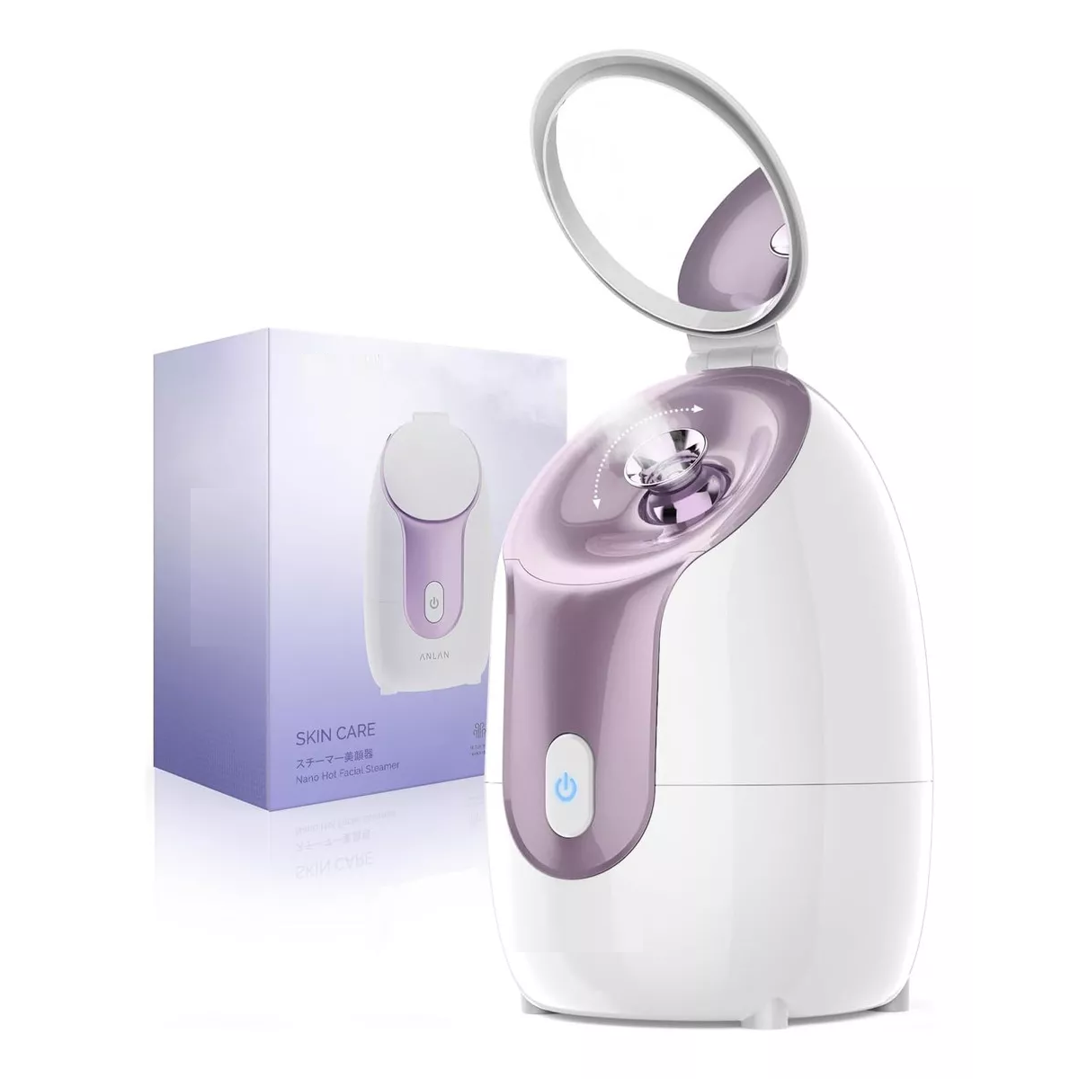 Vaporizador Facial Caliente Abrir Poros Spa Limpieza Piel