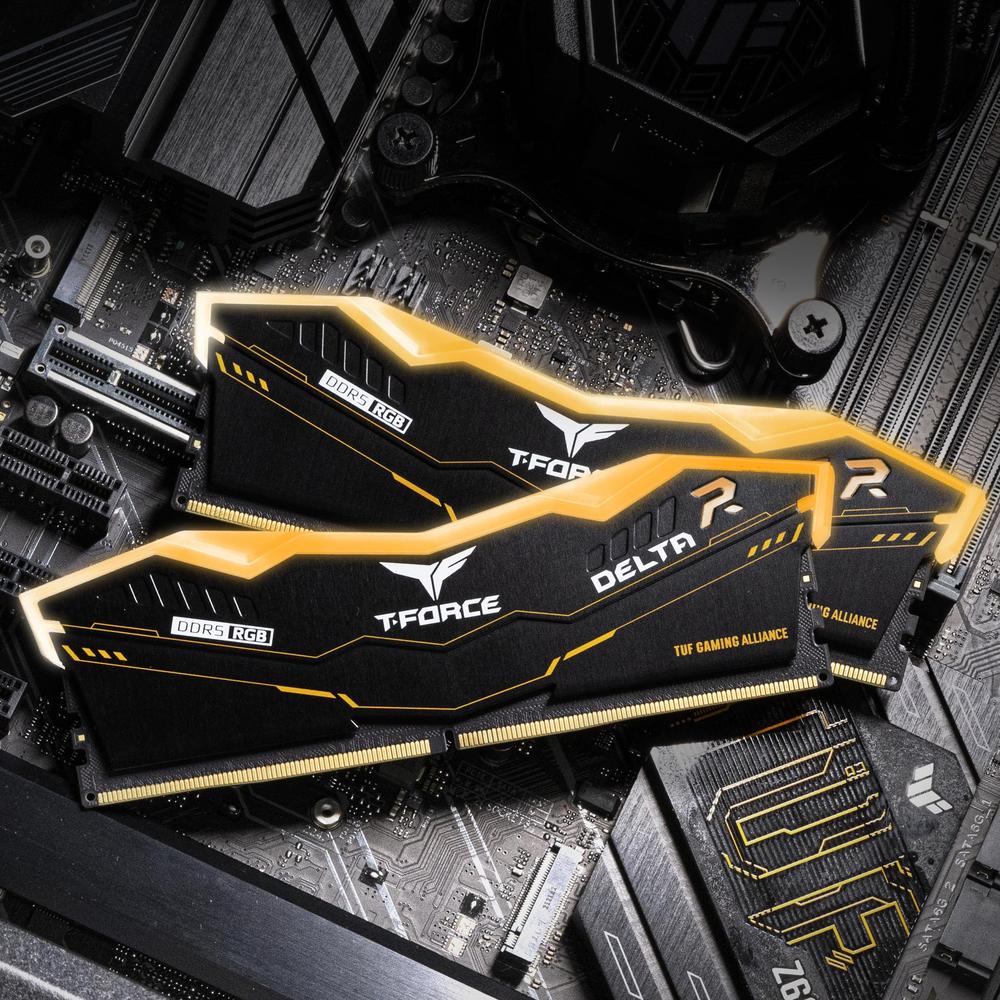 Kit Memoria Ram T-Force Delta RGB Ddr4 32GB 2x16GB 6400MHz