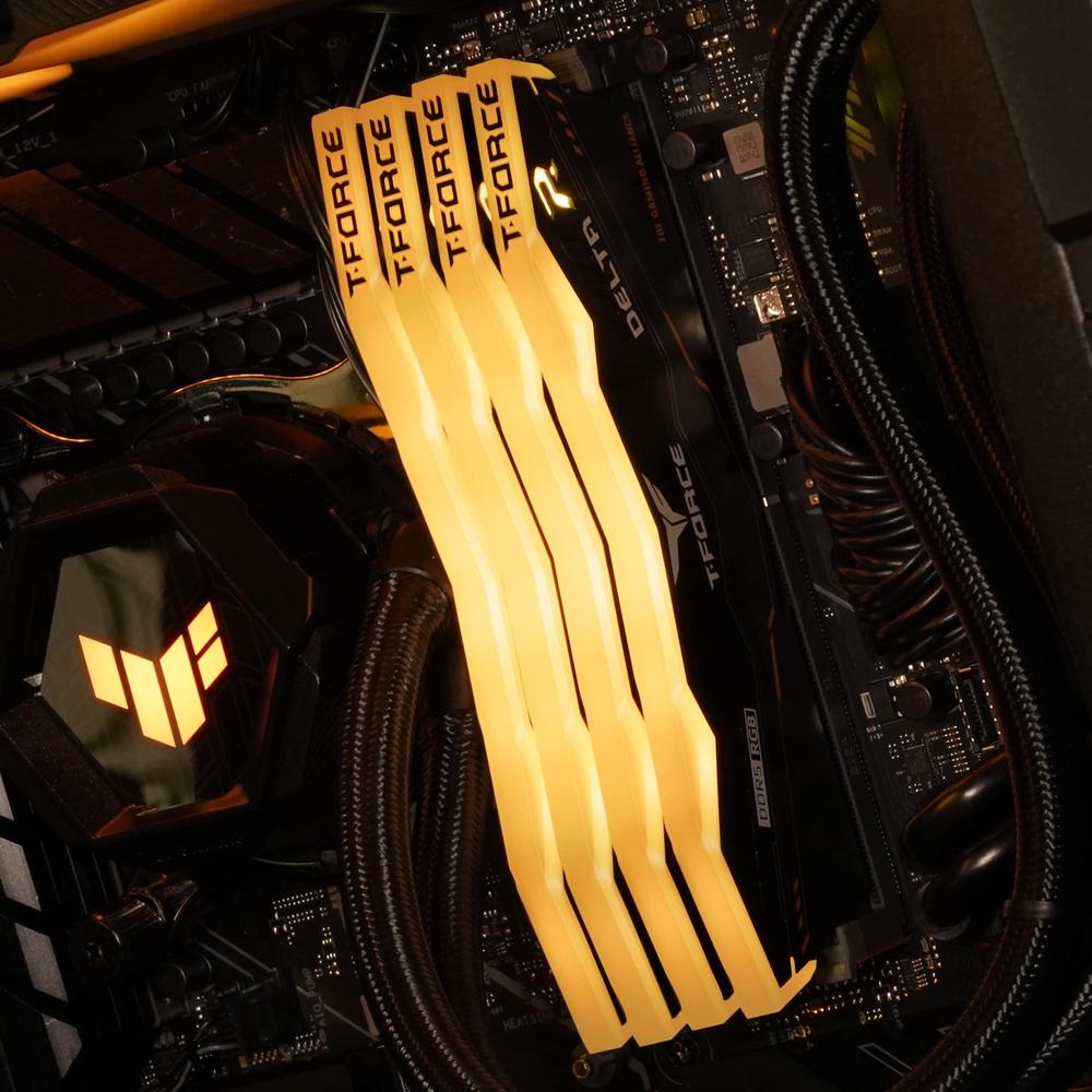 Kit Memoria Ram T-Force Delta RGB Ddr4 32GB 2x16GB 6400MHz