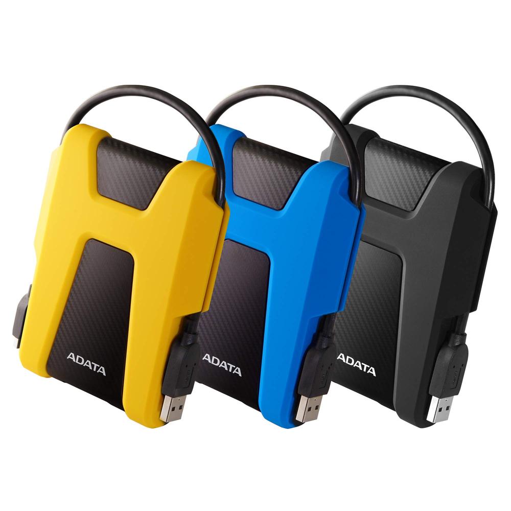 Disco Duro Externo Adata Hd680 2tb Usb Negro para Mac/PC