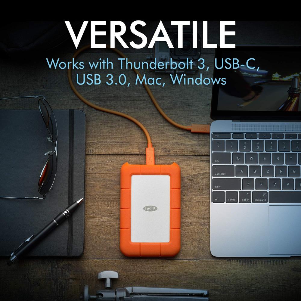 Disco Duro Externo LaCie Rugged Usb C 2.5'' 2tb 3.0