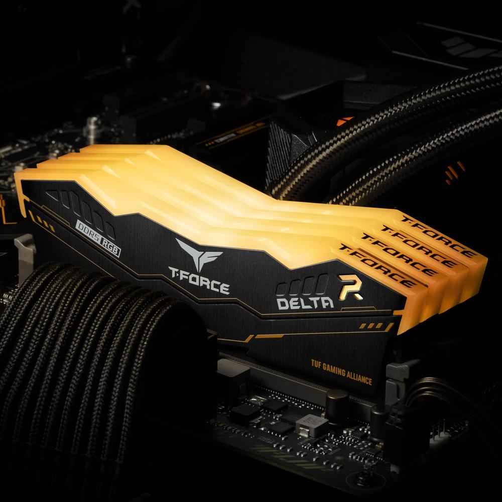 Kit Memoria Ram T-Force Delta RGB Ddr4 32GB 2x16GB 6400MHz