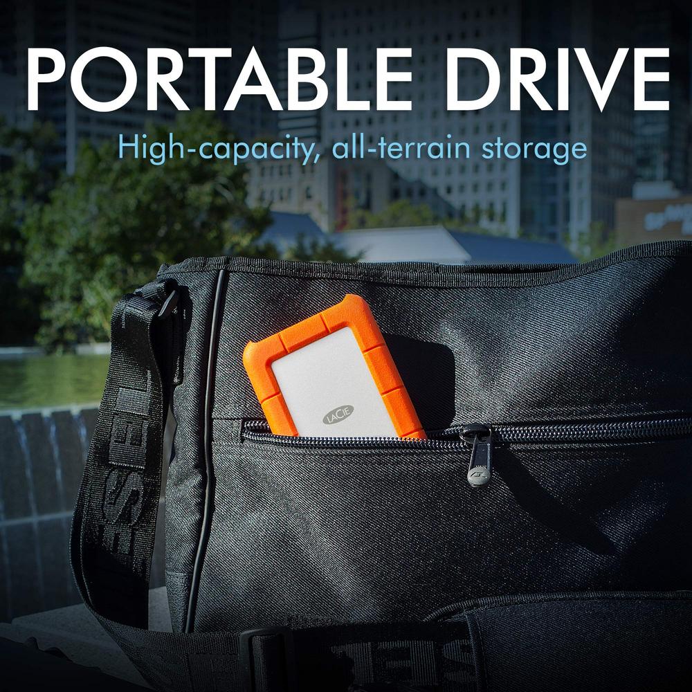 Disco Duro Externo LaCie Rugged Usb C 2.5'' 2tb 3.0