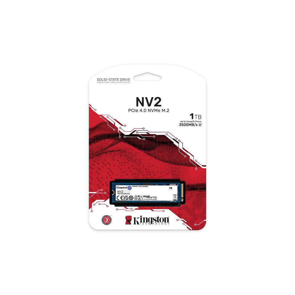 Ssd Kingston Nv2 NVMe 1tb Pci Express 4.0 M.2 M.2 2280