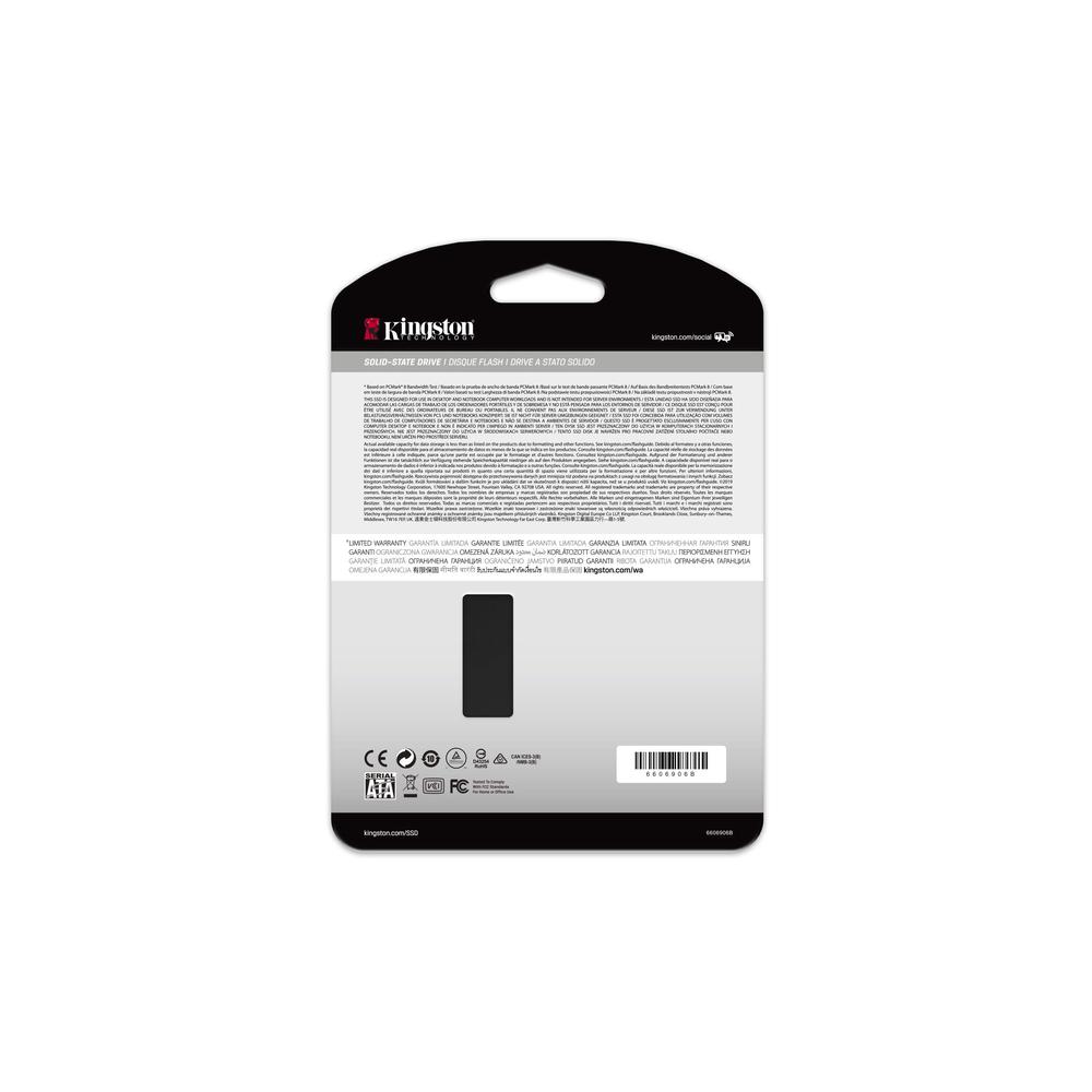 Ssd Kingston Kc600 Nand 3d Tlc 512gb Sata Iii 2.5'' 7mm 3