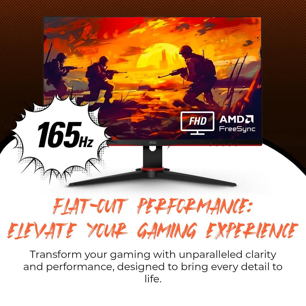 Monitor Gamer Curvo Aoc C27g2 Led 27" FHD FreeSync