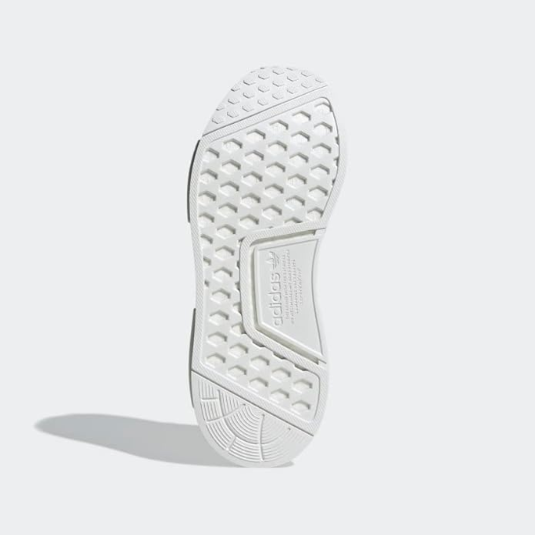Adidas Originals NMD_R1 W - Tenis Deportivos Urbanos para Hombre y Mujer, Comodidad BOOST, Diseño Moderno y Ligero, Blanco Plateado