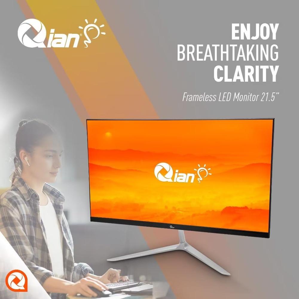 Monitor Qian Qm2151f Led 21.5" FHD 75Hz Hdmi