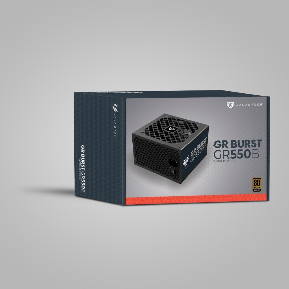 Fuente de Poder Balam Rush Gr Burst Gr500b 80 Plus Bronze