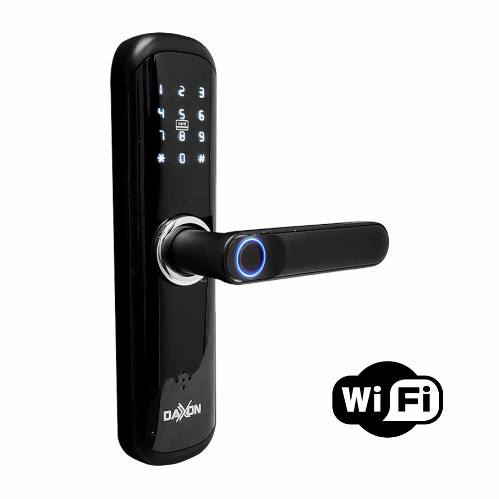 Cerradura Inteligente B110, Huella Dactilar, Código, Tarjetas RFID, Aplicación y Llave