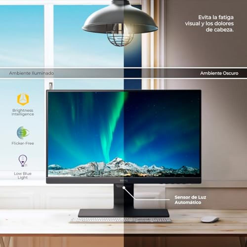 Monitor BenQ Gw2283 Led 21.5" FHD Hdmi Bocinas Negro