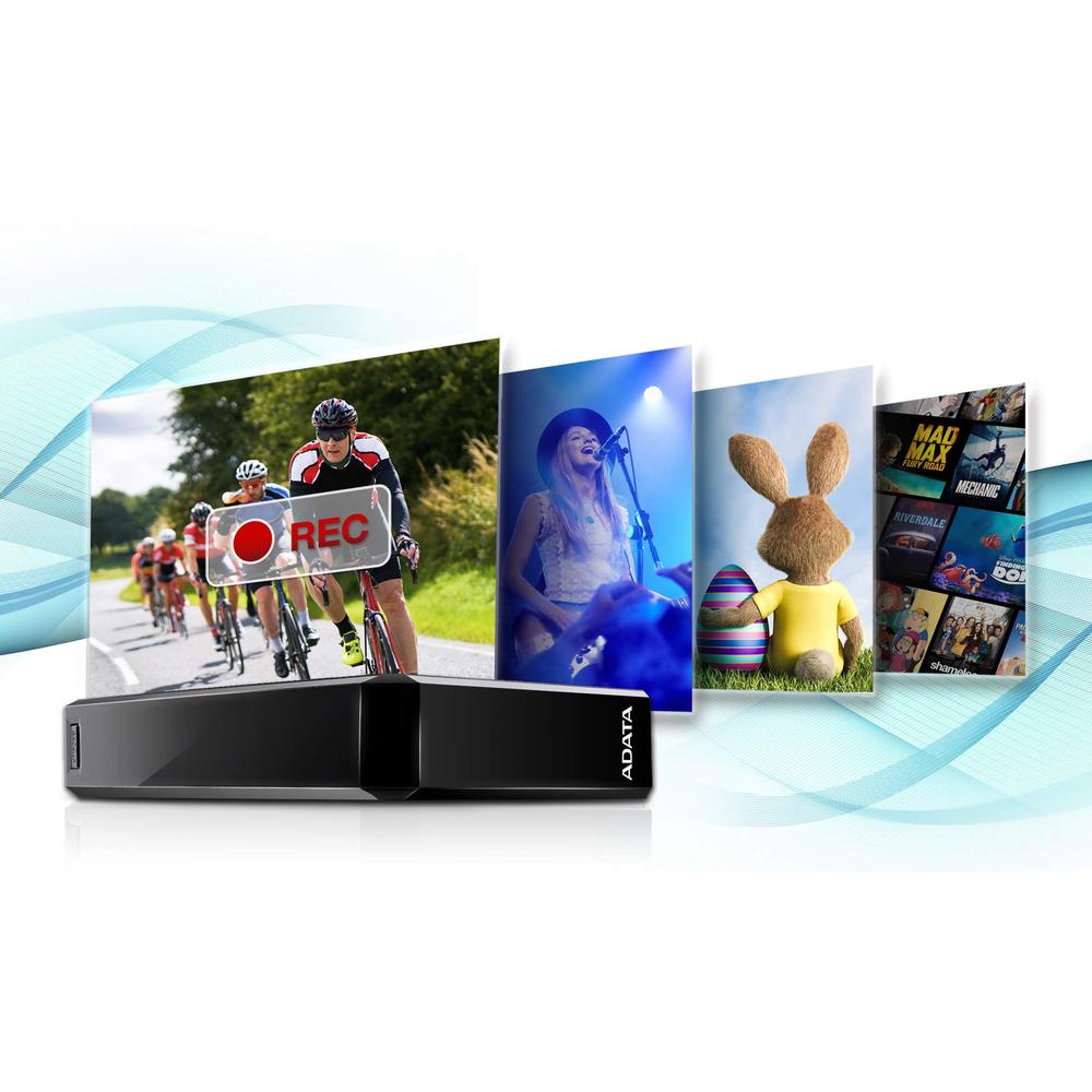 Disco Duro Externo Adata Hm800 3.5" 6tb Micro-USB B Negro