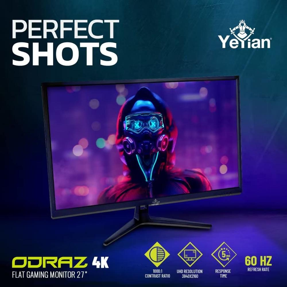 Monitor Gamer Yeyian Odraz Led 27" 4k Ultra Hd FreeSync