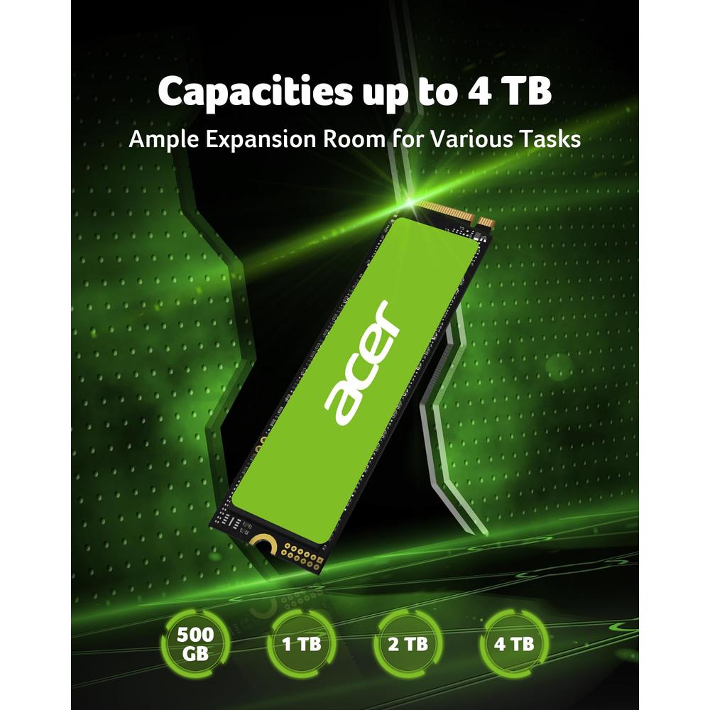 Ssd Acer Fa200 NVMe 2tb Pci Express 4.0 M.2 2280 2tb: PCIe