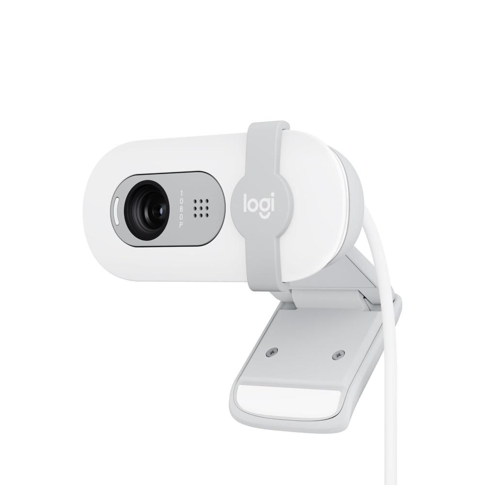 Logitech Webcam Brio 100 2m 1920x1080 Pixeles Usb-a Blanco