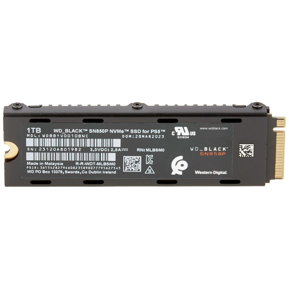 Ssd Western Digital Wd_black Sn850p NVMe 1tb Pci Express