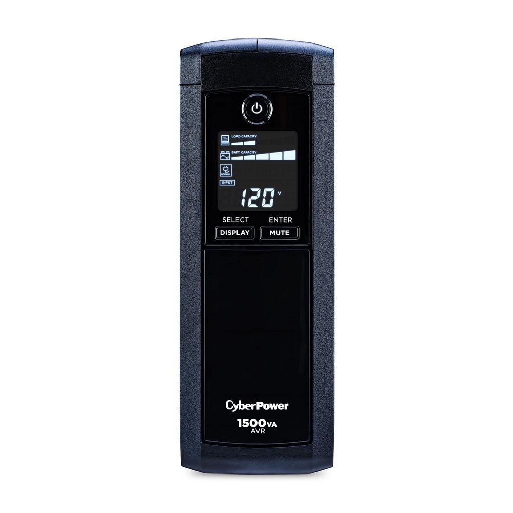No Break CyberPower Cp1500avrlcd 900w 1500va 12 Contactos