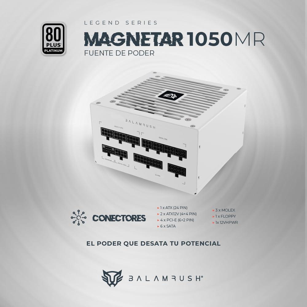 Fuente de Poder Balam Rush Magnetar 1050mrw 80 Plus