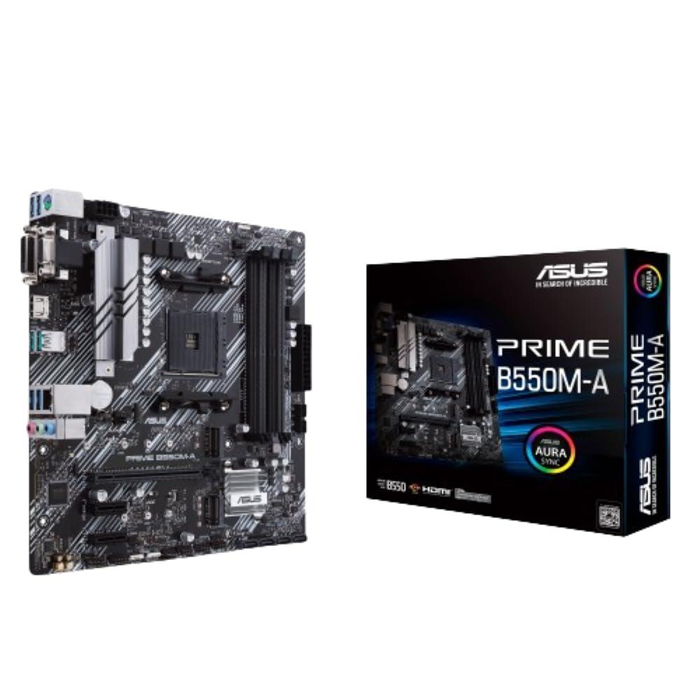 Tarjeta Madre Asus Micro-ATX Prime B550m-a Wifi Ii S-am4