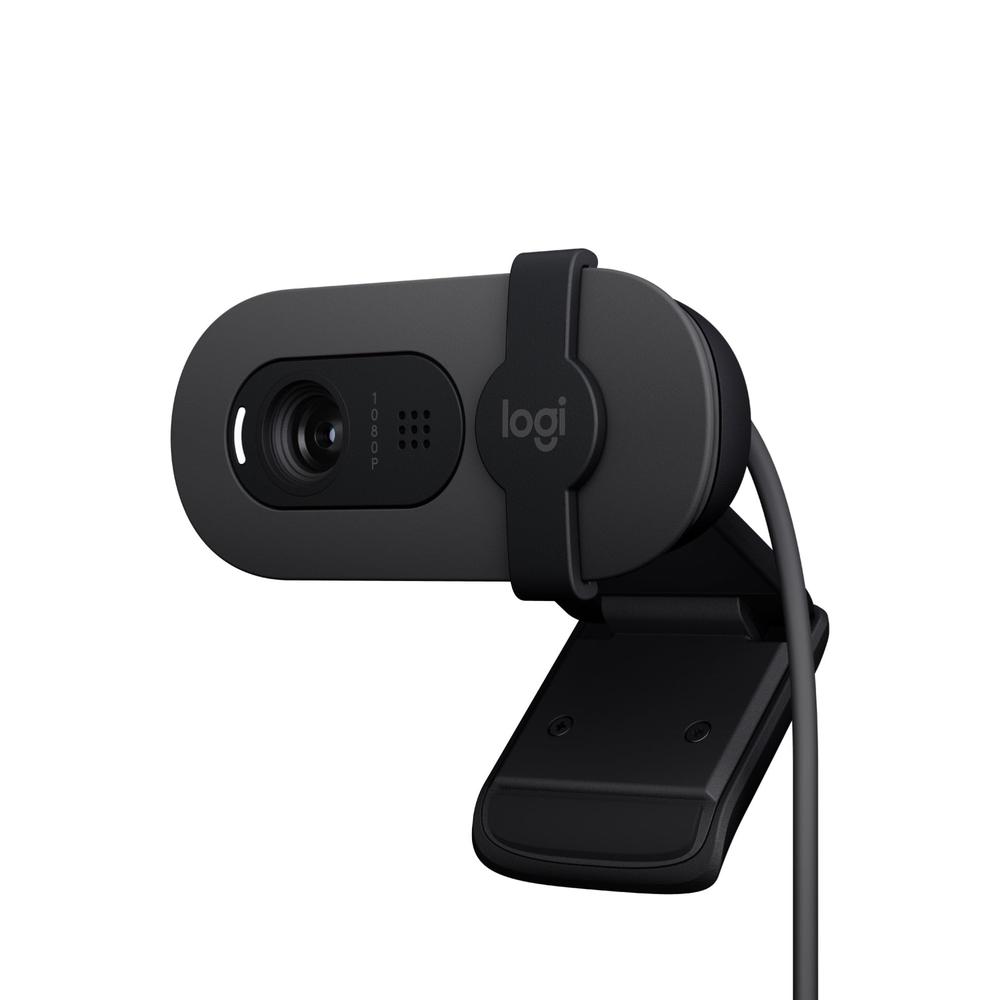 Logitech Webcam Brio 100 2m 1920x1080 Pixeles Usb-a Grafito