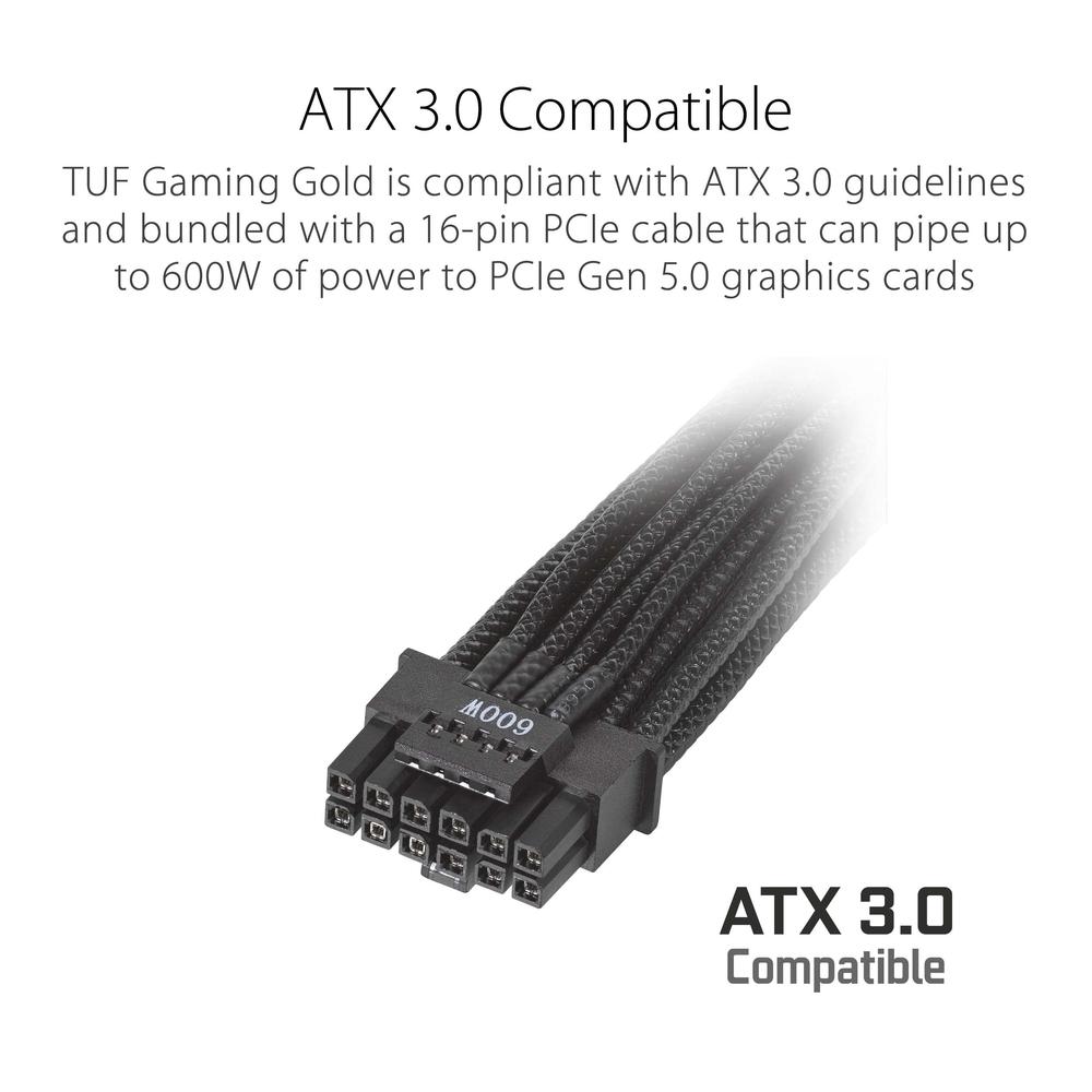 Fuente de Poder Asus Tuf Gaming 750w Gold 80 Plus Modular