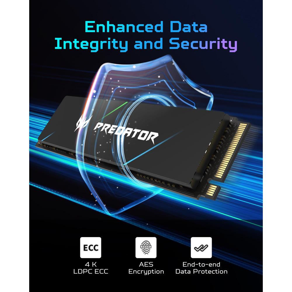 Ssd Acer Predator Gm-7000 NVMe 1tb Pci Express 4.0 M.2