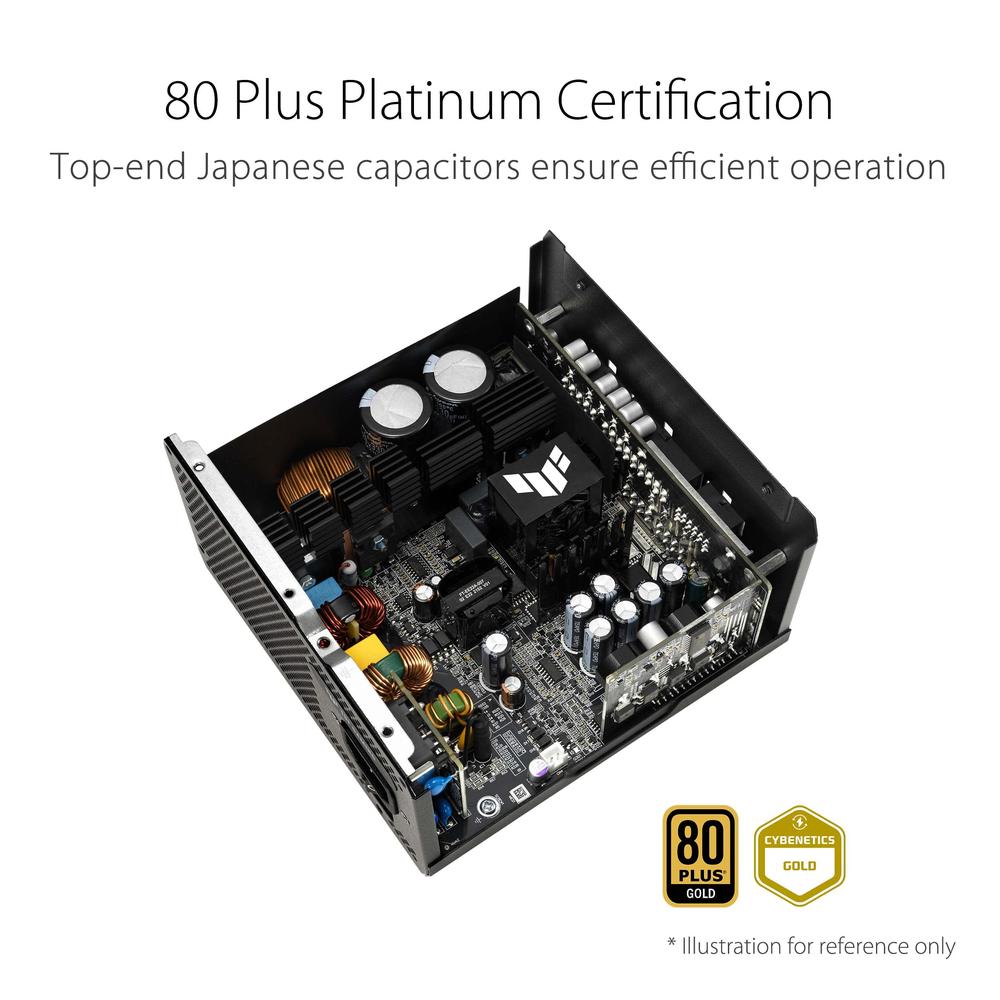 Fuente de Poder Asus Tuf Gaming 750w Gold 80 Plus Modular