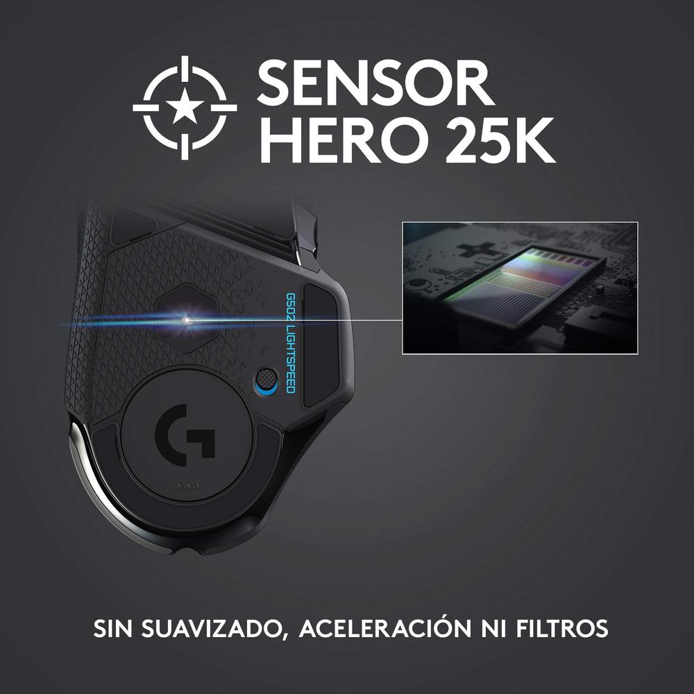 Mouse Gamer Logitech Óptico G502 Hero Lightspeed