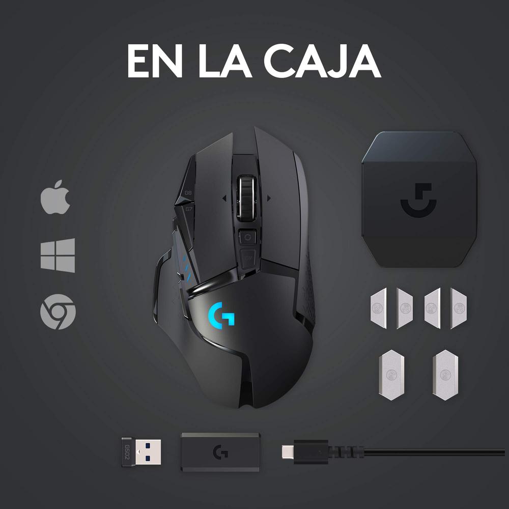 Mouse Gamer Logitech Óptico G502 Hero Lightspeed