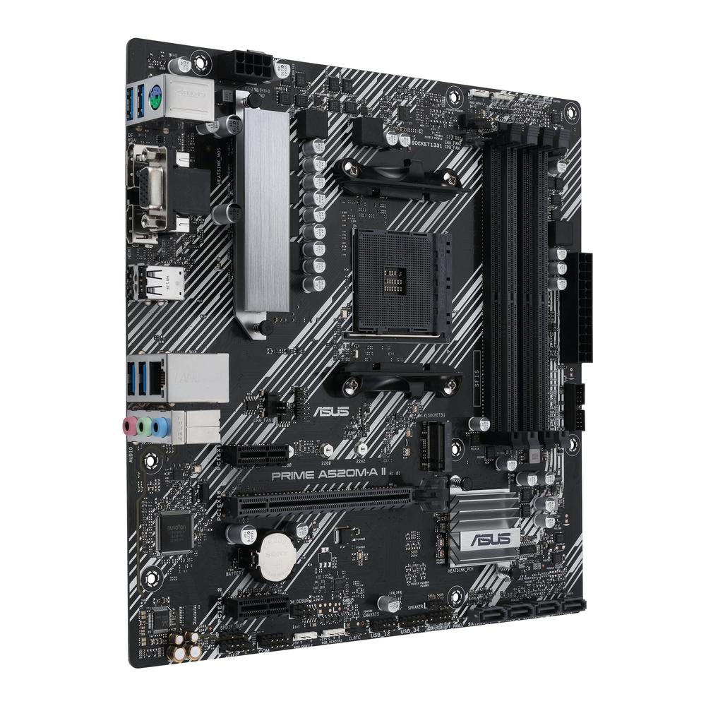 Tarjeta Madre Asus Micro Atx Prime A520m-a Ii Csm S-am4 Amd