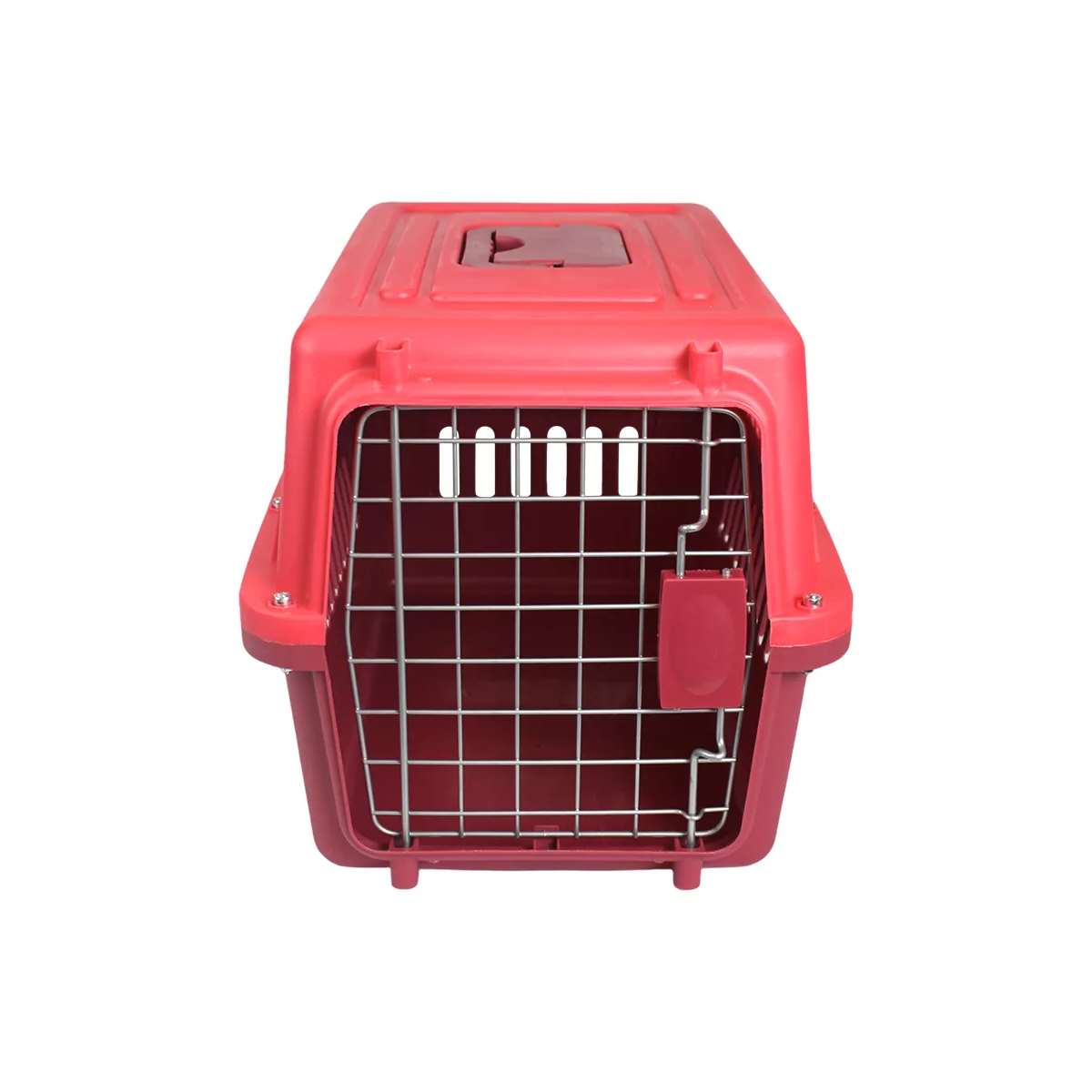 Transportadora Para Mascotas Chica 48x32x30cm Vino