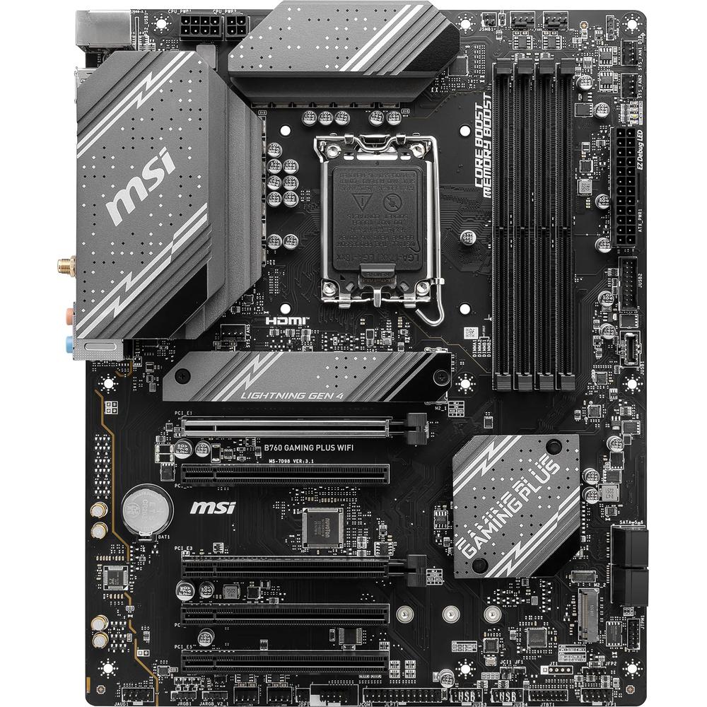 Tarjeta Madre Msi Atx B760 Gaming Plus Wifi S-1700 Intel