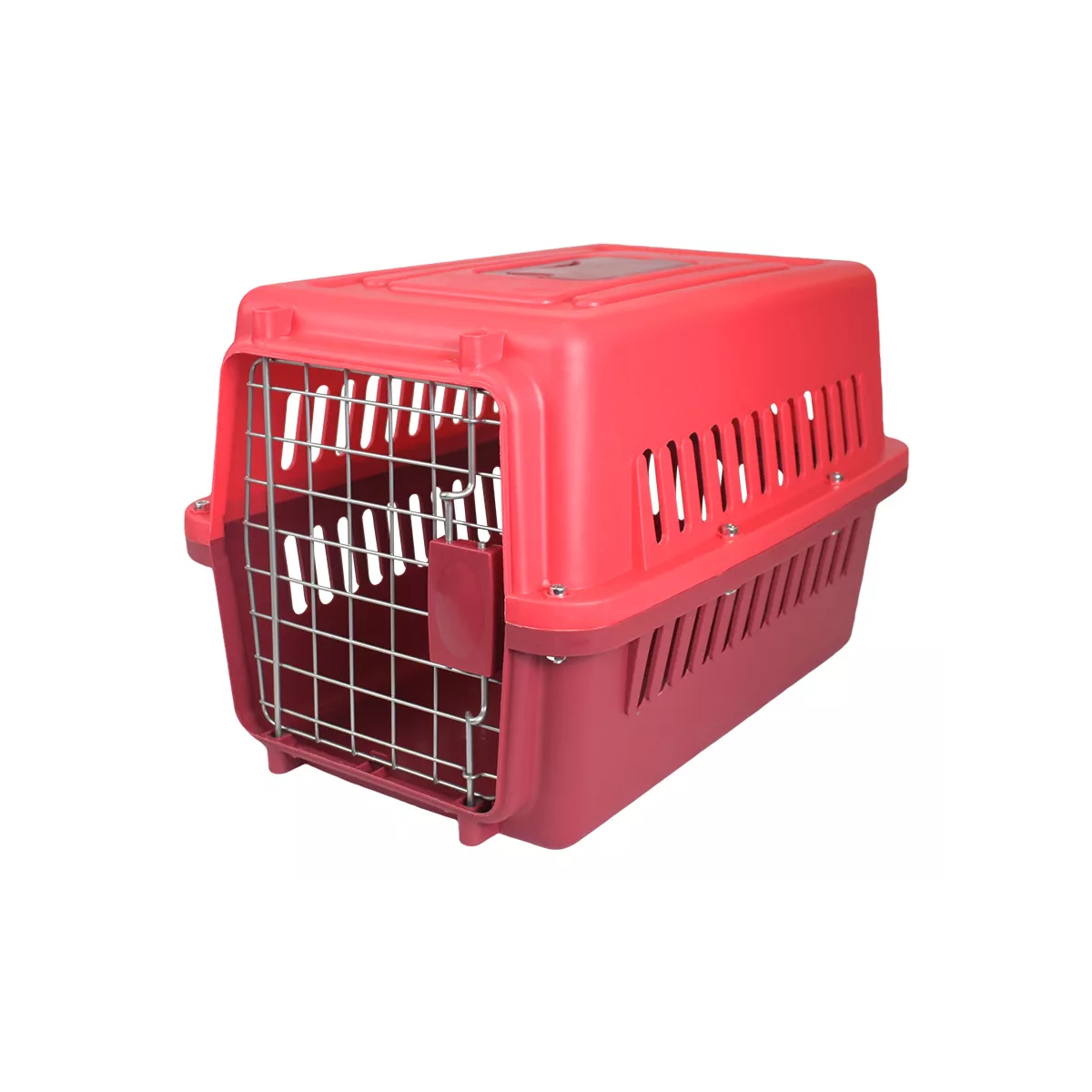 Transportadora Para Mascotas Chica 48x32x30cm Vino