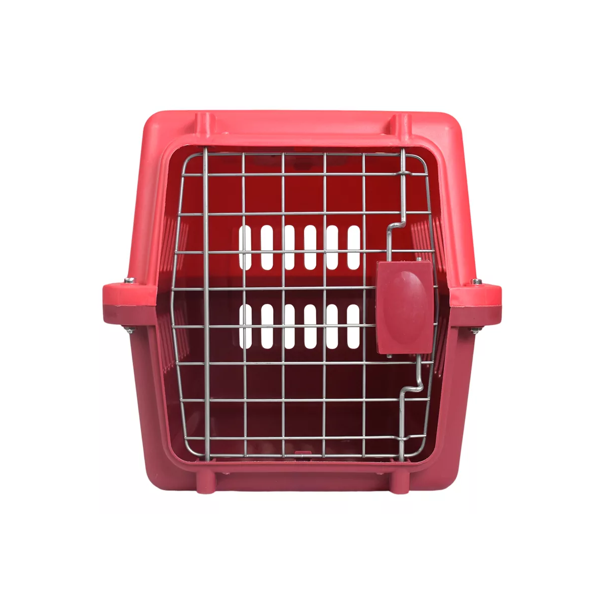 Transportadora Para Mascotas Chica 48x32x30cm Vino