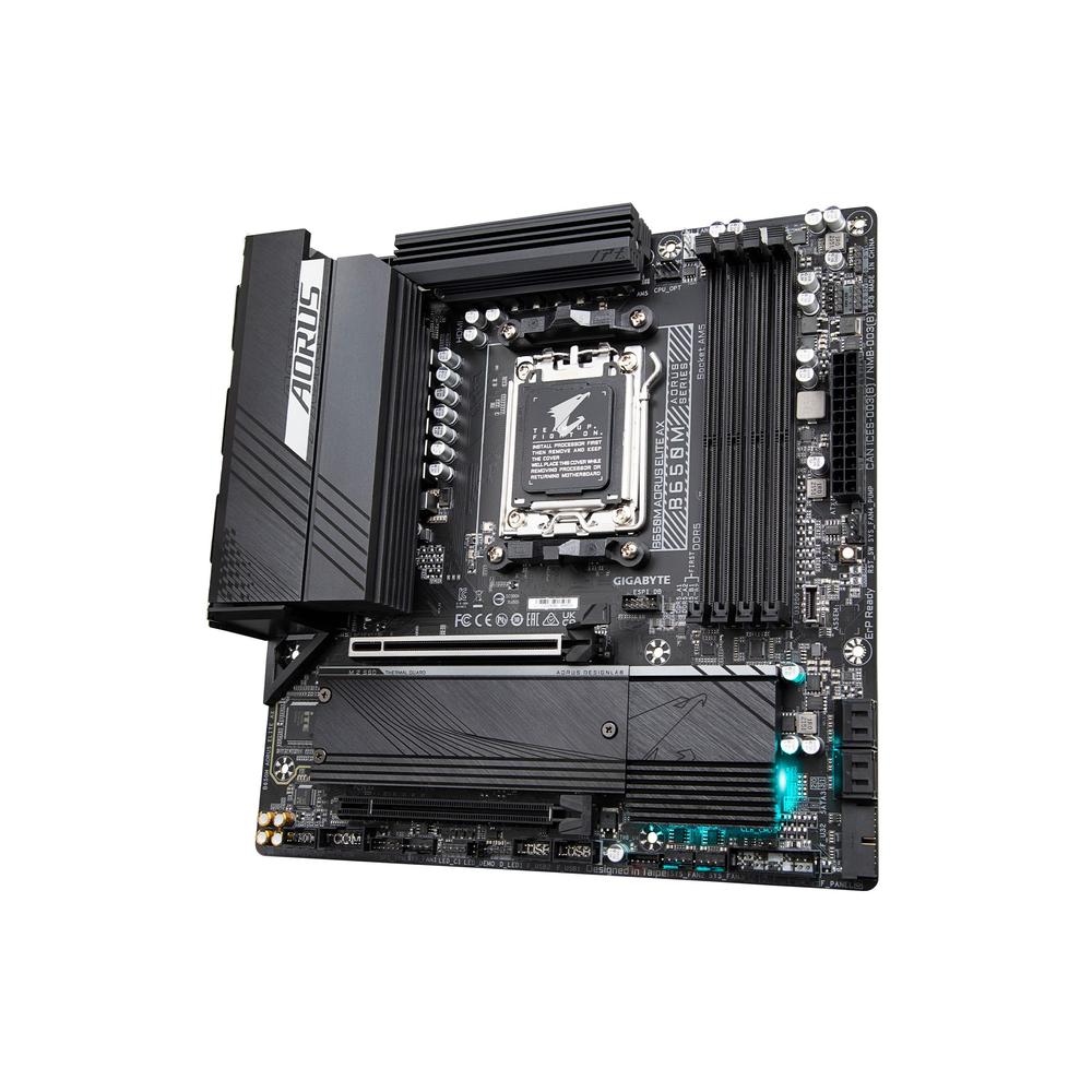 Tarjeta Madre Aorus Micro-ATX B650m Elite Ax S-am5 Amd B650