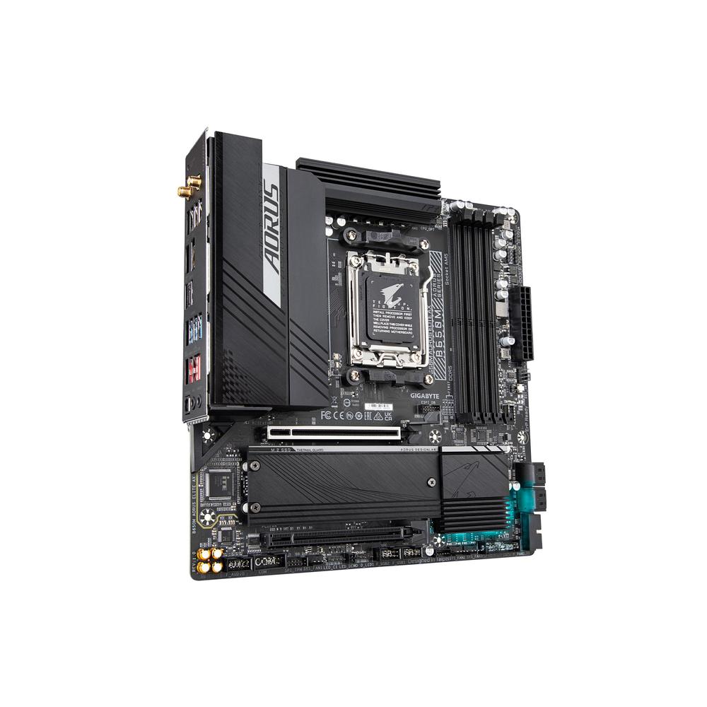 Tarjeta Madre Aorus Micro-ATX B650m Elite Ax S-am5 Amd B650