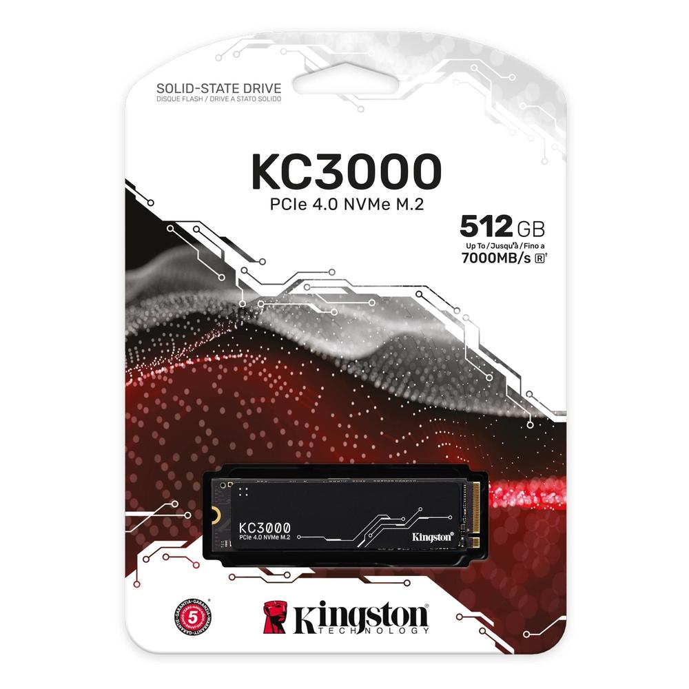Ssd Kingston Kc3000 NVMe 512gb Pci Express 4.0 M.2 512 Gb