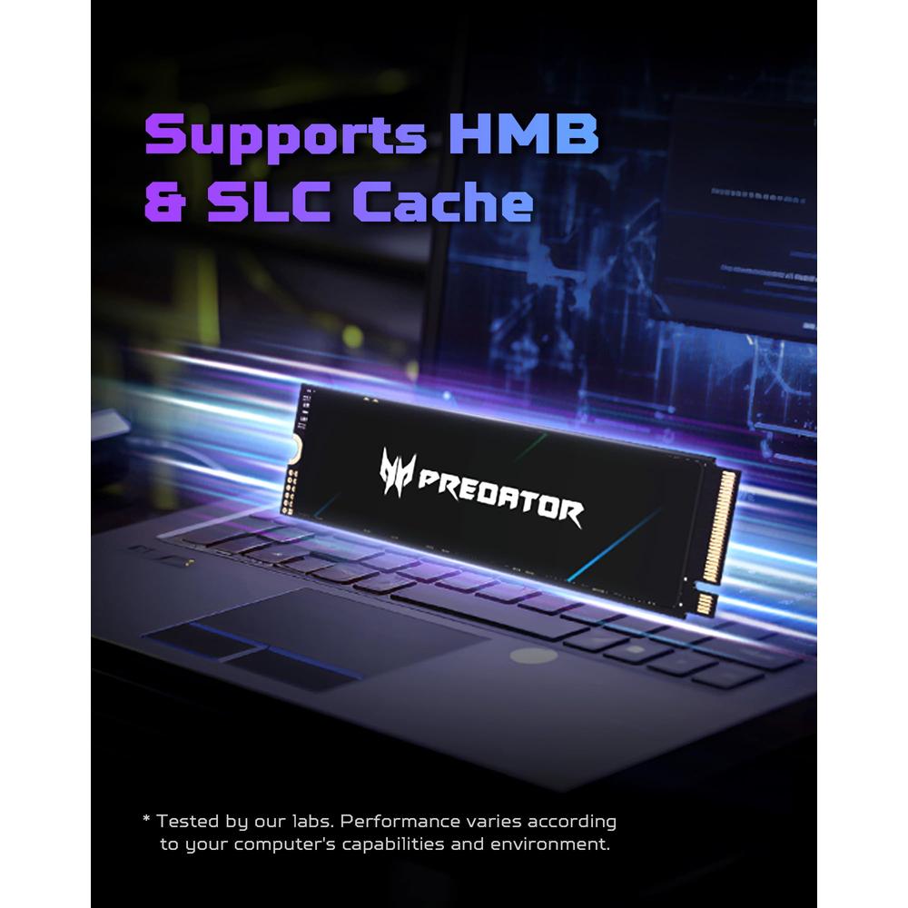 Ssd Acer Gm7 NVMe 2tb Pci Express 4.0 M.2 Unidad Predator