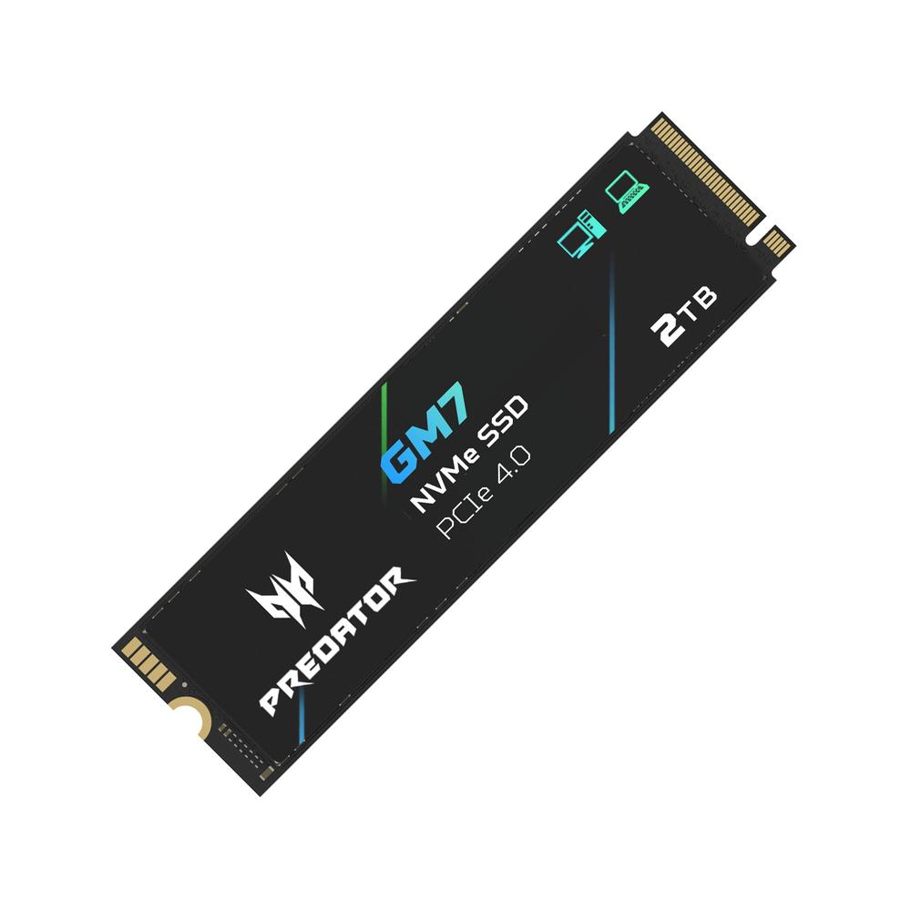 Ssd Acer Gm7 NVMe 2tb Pci Express 4.0 M.2 Unidad Predator