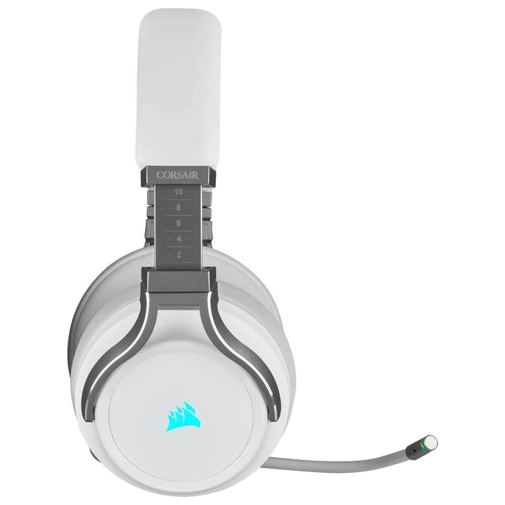 Corsair Audífonos Gamer Virtuoso Rgb Wireless 7.1 Blanco