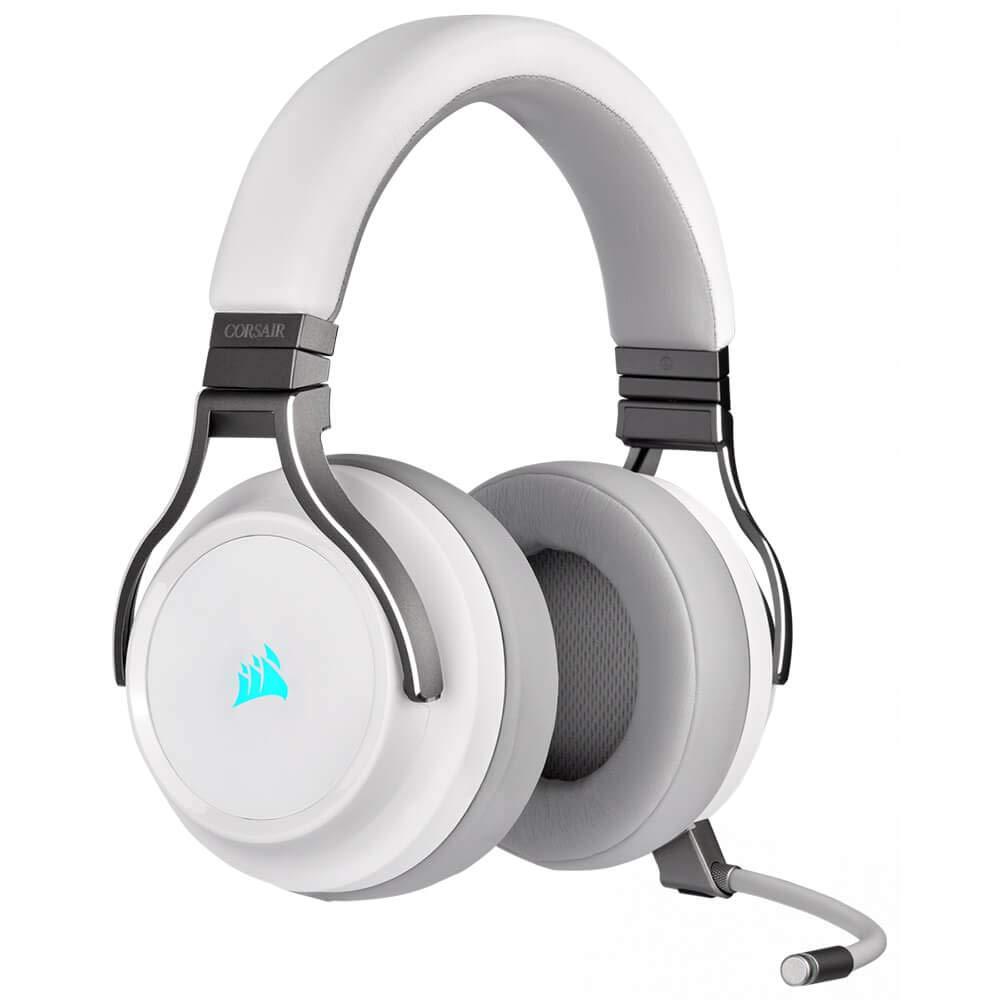 Corsair Audífonos Gamer Virtuoso Rgb Wireless 7.1 Blanco