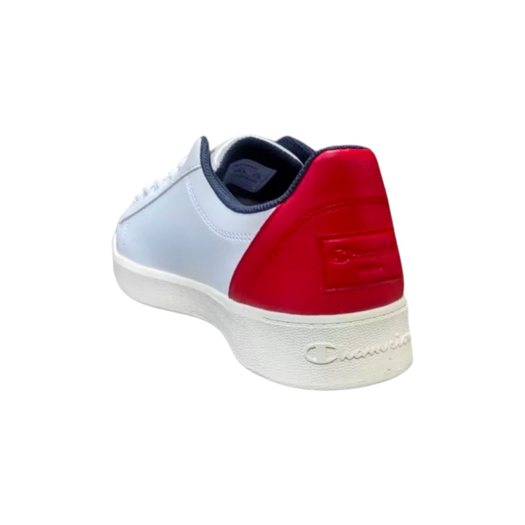 Tenis Champion Pure White and Red Original CAS10295M