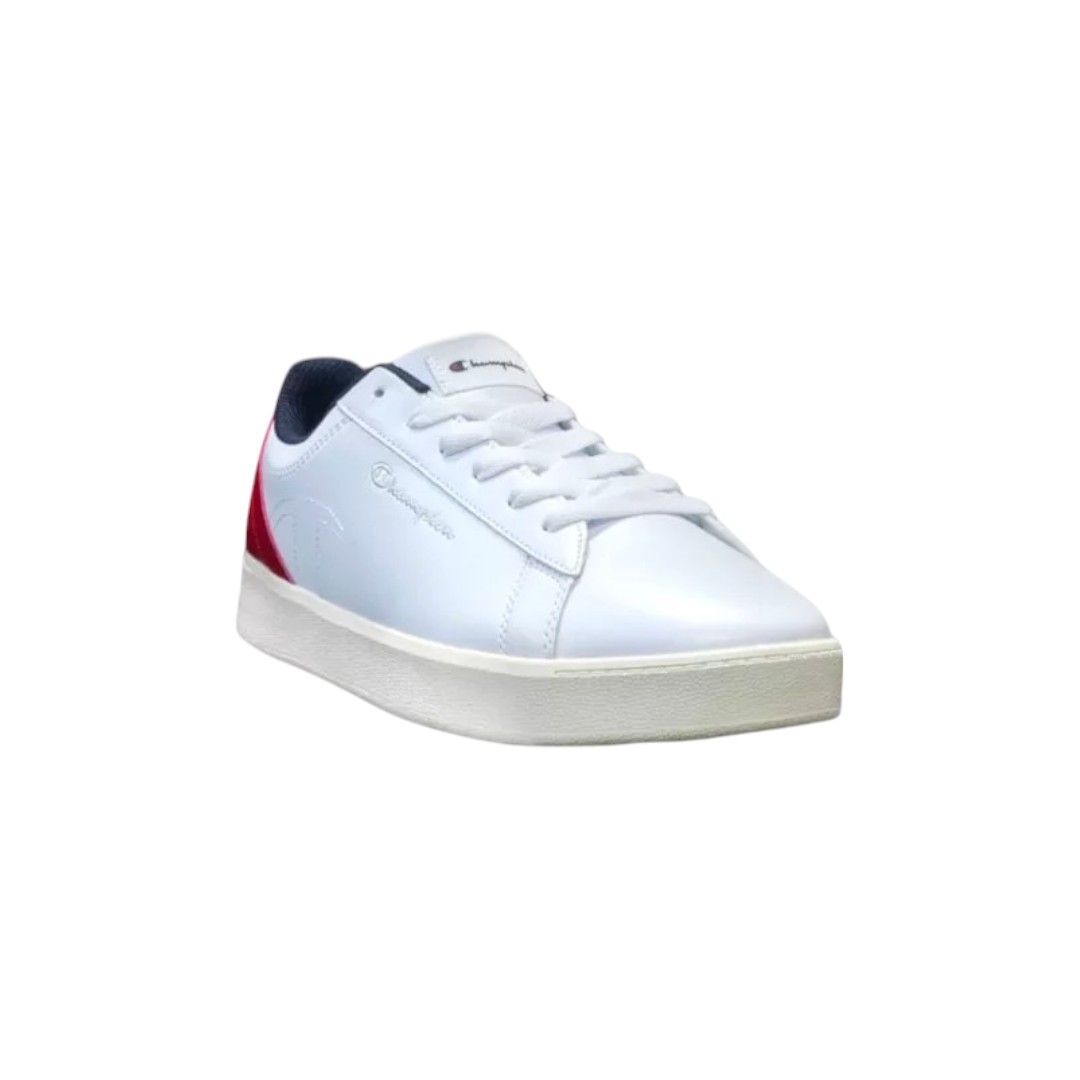 Tenis Champion Pure White and Red Original CAS10295M
