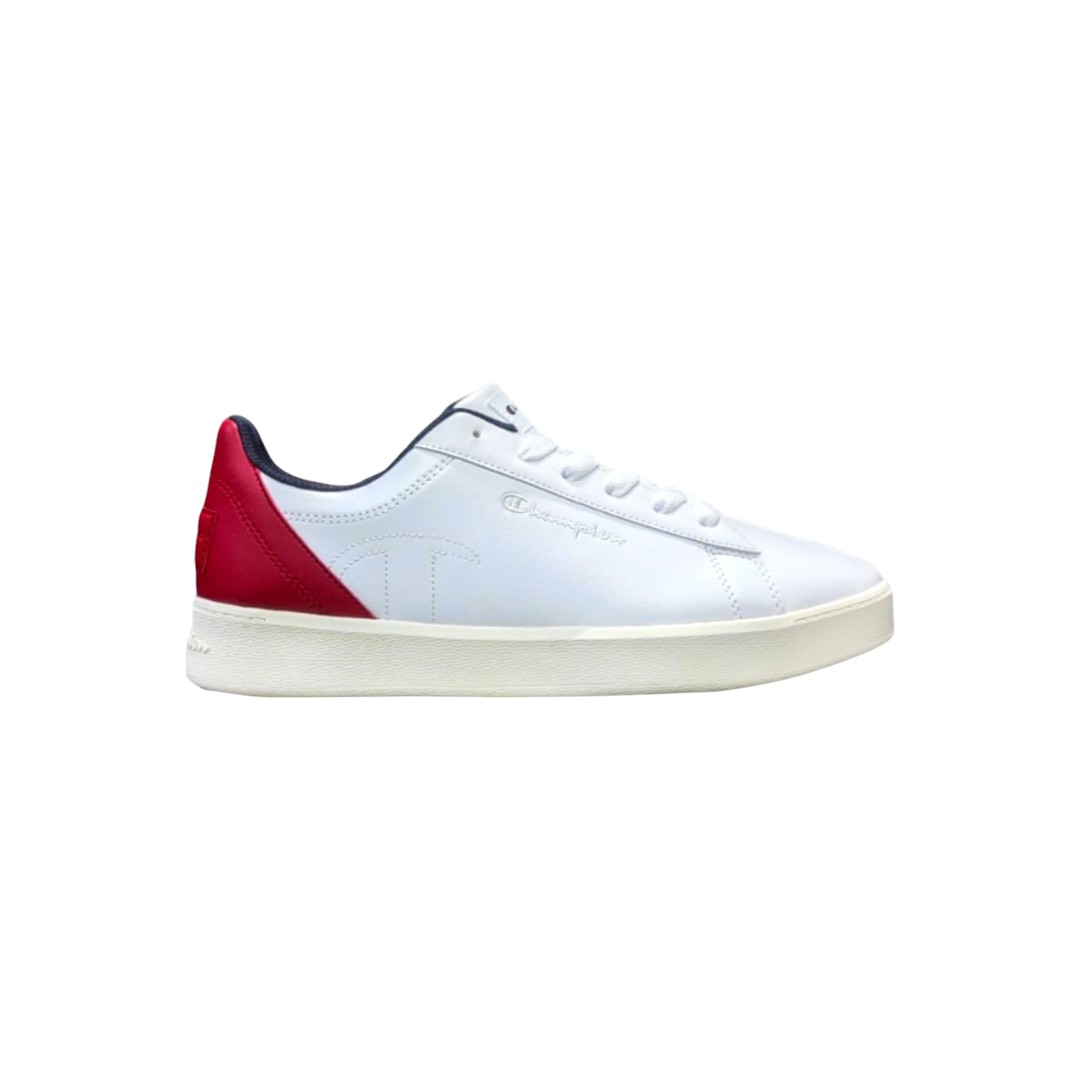 Tenis Champion Pure White and Red Original CAS10295M