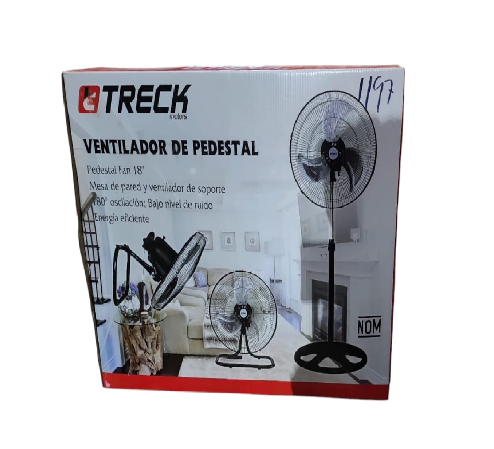 Ventilador De Pedestal Treck Hf-1801 Agregar a favoritos