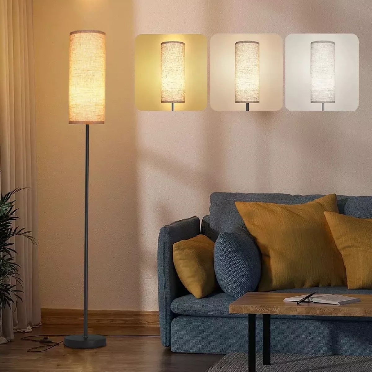 Lamparas De Piso Lamparas Minimalistas De Pie Led 