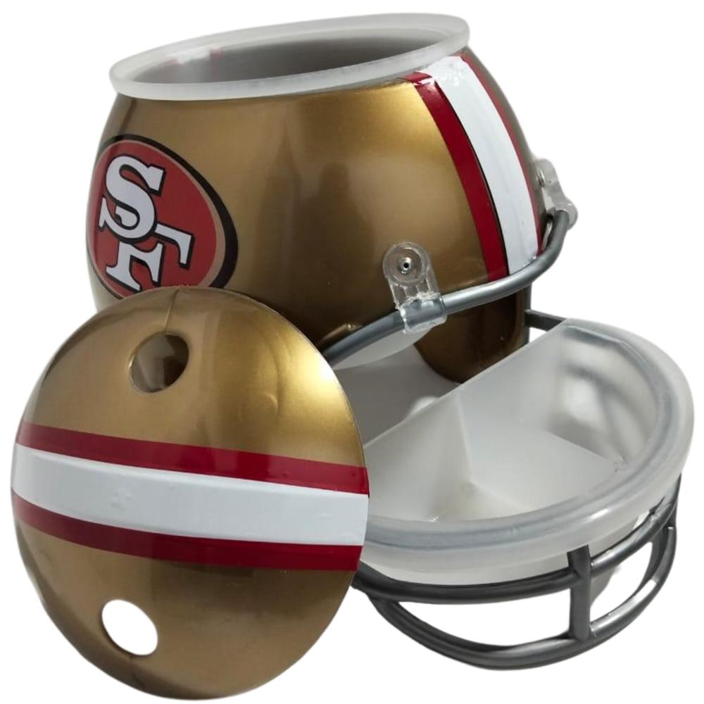 Casco Botanero NFL San Francisco 49ers Snacks Y Dips