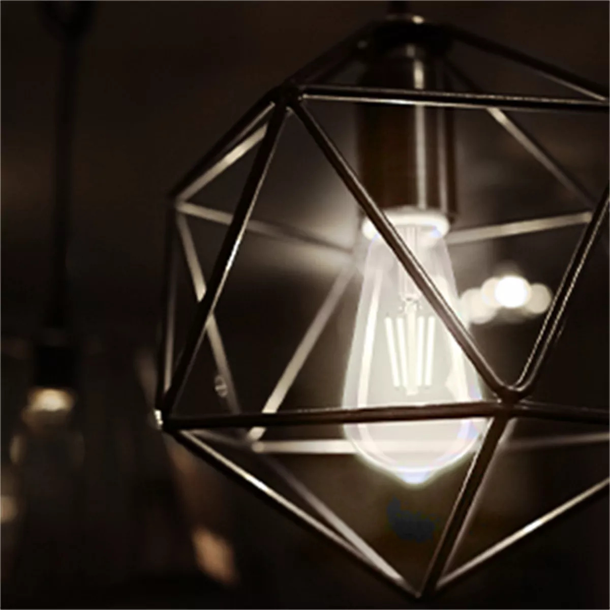 Lampara Foco Vintage Led Ahorrador St64 E27 6w 10pcs
